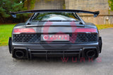 Audi R8 4S Facelift GT Carbon Fibre Rear Diffuser
