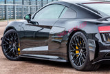 Audi R8 Gen 2 (4S) Carbon Fibre Side Blades (Fits 2016-2024)