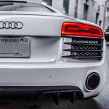 V10-Style Rear Diffuser Face-Lift / Fits R8 V8/V10 Coupe & Spyder 2013-2015