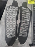GT4 LMS-Style Side Blades - Wide Vented CARBON FIBER - Fits All GEN 2