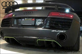 V10-Style Rear Diffuser Face-Lift / Fits R8 V8/v10 Coupe & Spyder 2013-2015