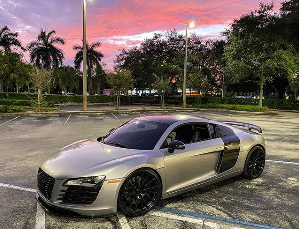 DCG Motors reps Autobunch Rear Diffuser on Gen 1 Audi R8 Coupe