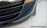 R8 carbon fiber front winglets direct fit 2007-2015