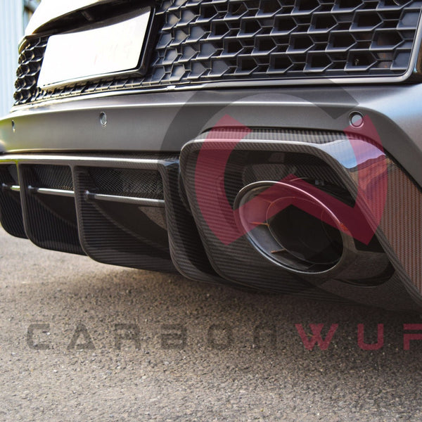 Audi R8 4S Facelift GT Carbon Fibre Rear Diffuser