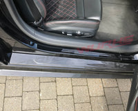 SIDE SILL COVERS IN CARBON FIBER / FITS AUDI R8 GEN 2