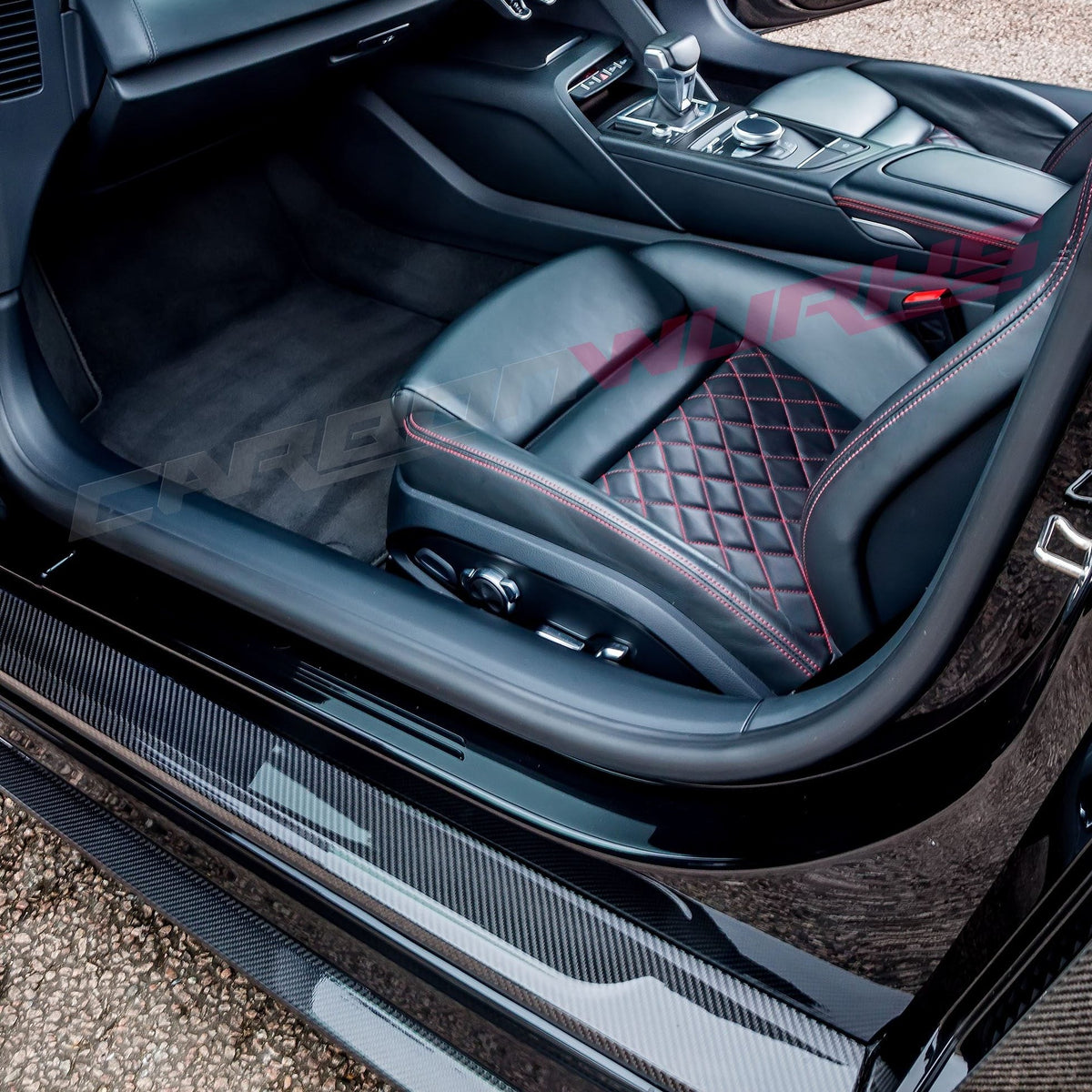 Side Sill Covers in Carbon Fiber | Audi R8 Gen 2 Parts & Accessories