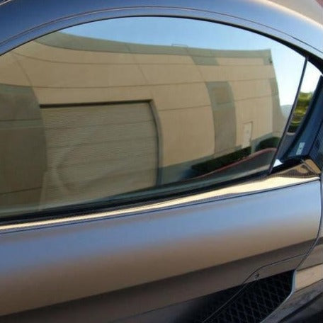 Audi R8 2007-2015 Carbon Fiber Door Trim Kit incl. Triangle & Blade Trim (8PC)