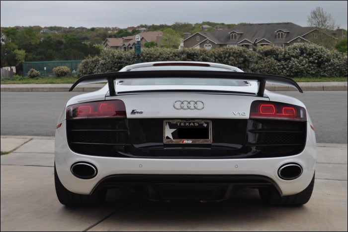 Audi R8 GT Wing Carbon Fiber | GT-Style R8 Wing 1-Inch Higher