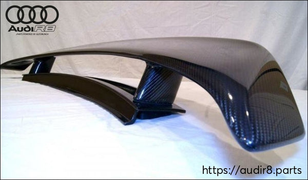 Audi R8 GT Wing Carbon Fiber | GT-Style R8 Wing 1-Inch Higher