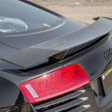 German Rush GT2 Wing Standard Height Option Carbon Fiber | Fits R8 Coupe & Spyder V8/V10 2007-2015