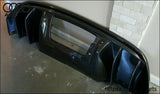 V10-Style Rear Diffuser With Fins / Fits R8 V10 Coupe & Spyder 2009-2012